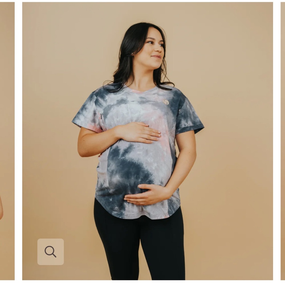 Cadenshae maternity/nursing t-shirt
